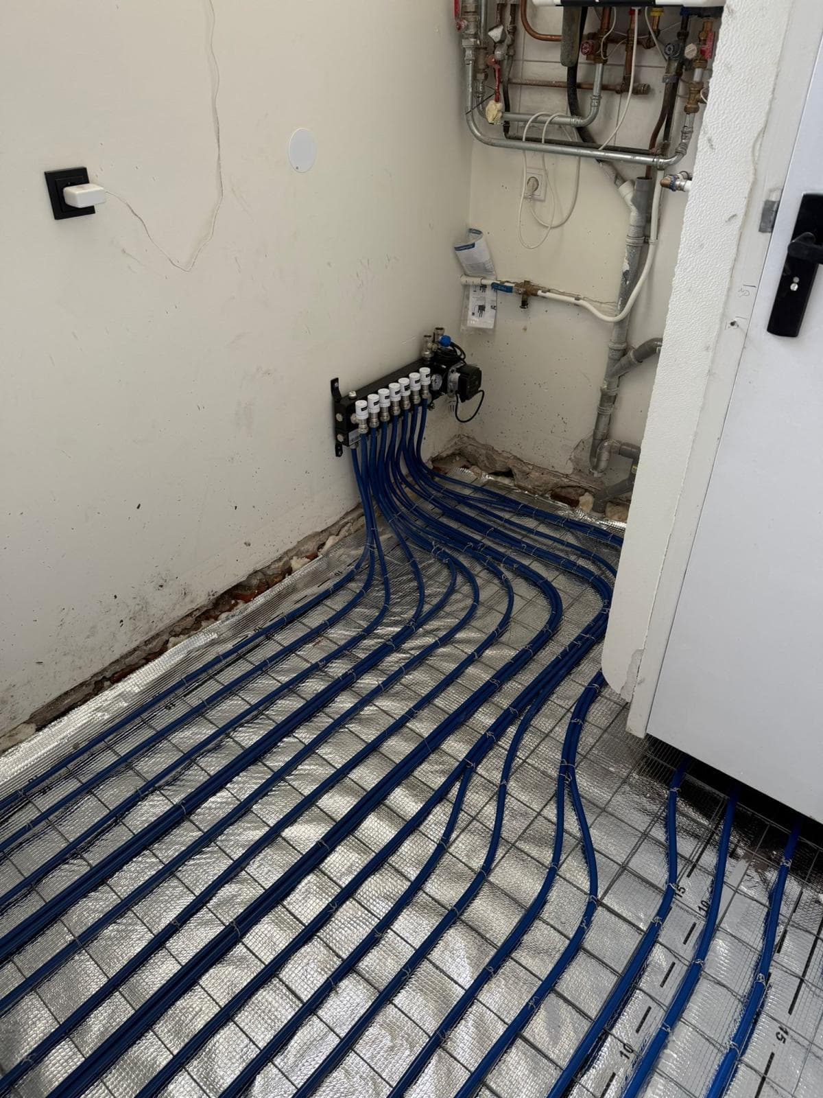 Installatie Vloerverwarming